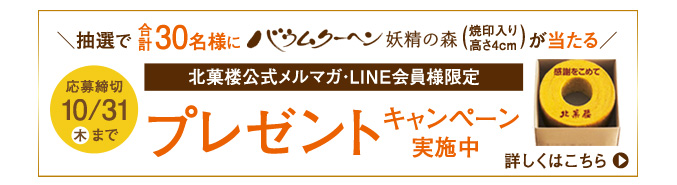 メルマガ・LINE会員限定プレゼントキャンペーン